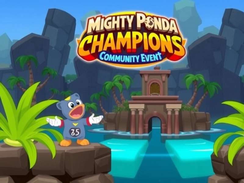 Mighty Ponda Champions Gameplay Screenshot